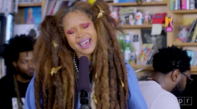 Please take 15 minutes for Erykah Badu's extremely good Tiny Desk concert