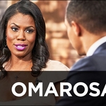 Trevor Noah spends 18 minutes talking to Omarosa, as life is now the worst reality show ever