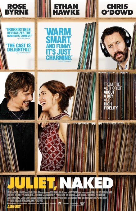 Rose Byrne and Ethan Hawke swap mash emails in the tepid Nick Hornby rom-com Juliet, Naked