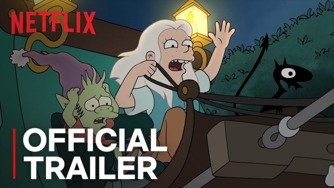 Matt Groening's Disenchantment presents a binge-drinking Disney princess with an overbite