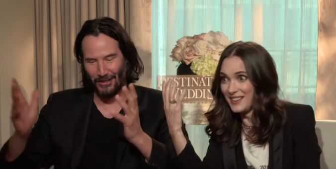 They might not be married, but Keanu Reeves and Winona Ryder definitely love each other