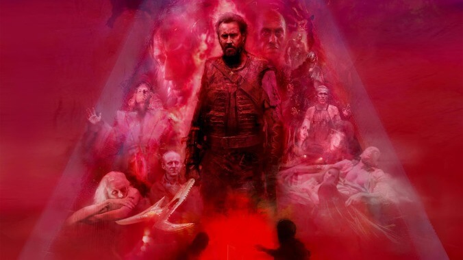 Nicolas Cage takes a chainsaw to ’80s action cheese in the heavy-metal fantasia of Mandy