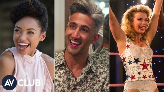 The stars of Dear White People, Queer Eye, and GLOW make plans to cross over with each other's shows