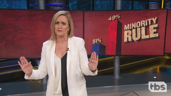 Sam Bee returns to save democracy with This Is Not A Game, which is a game