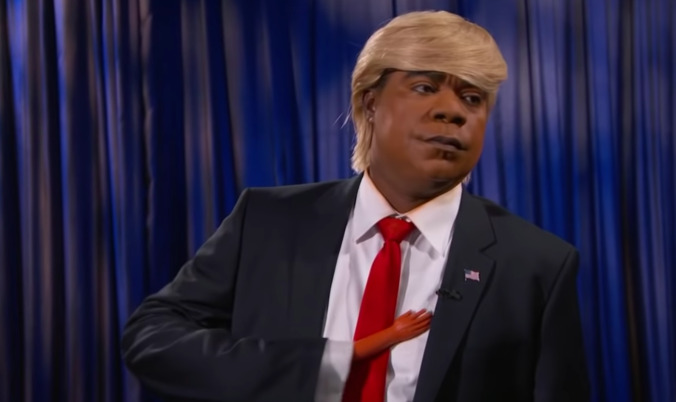 Tracy Morgan phoning in a Donald Trump impression is still worth seeing