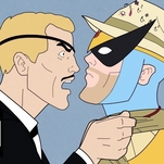 Harvey Birdman is back, and he's got to save America from a (fictional) deranged president