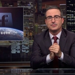 John Oliver runs down the specific ways in which "Facebook is a toilet" on Last Week Tonight