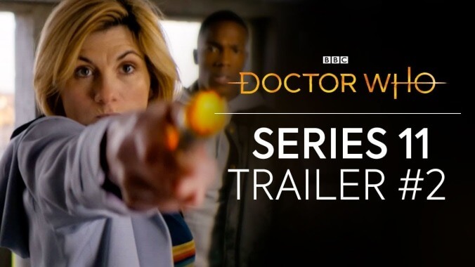 A new Doctor Who trailer is here, and there is an outrageous amount of running involved