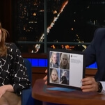 Stephen Colbert interviews Emma Stone, only wants to talk about elves