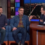 On The Late Show, Flight Of The Conchords unveil a new song, beg for a state dinner