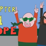 Tenacious D are promoting their new album with a hand-drawn, dick-and-puppy-filled cartoon