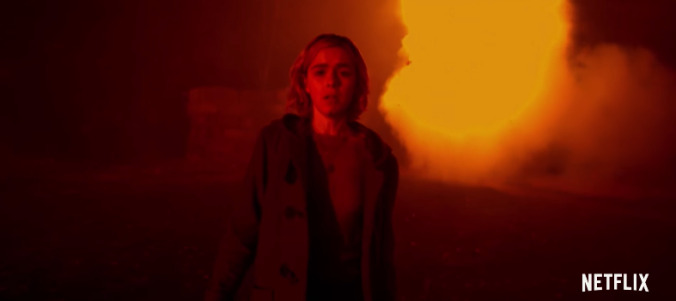 Netflix's Chilling Adventures Of Sabrina has zombies, black cats, other cool Halloween stuff