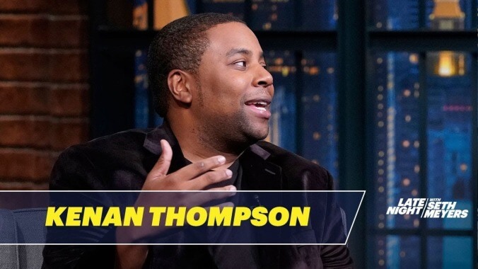 Kenan Thompson tells Seth Meyers about skipping out on Kanye West’s SNL “circus” on Late Night