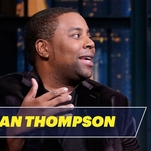 Kenan Thompson tells Seth Meyers about skipping out on Kanye West’s SNL “circus” on Late Night