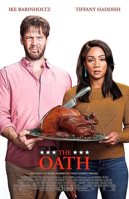 Ike Barinholtz and Tiffany Haddish tackle the rancor of the Trump era by taking The Oath