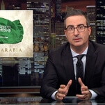 John Oliver lays the smackdown on Saudi Arabia's relationship with Trump, John Cena