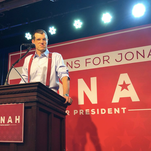 Here's our first terrifying look at the presidential campaign of Veep's Jonah Ryan