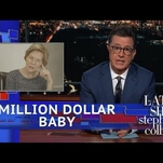 On The Late Show, Stephen Colbert taunts Donald Trump for not paying yet another debt