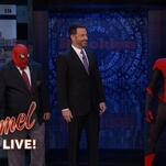 Tom Holland unveils his new Spider-Man suit, is a walking spoiler on Jimmy Kimmel Live!