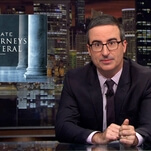 John Oliver will annoy the hell out of you until you pay attention to your Attorney General race