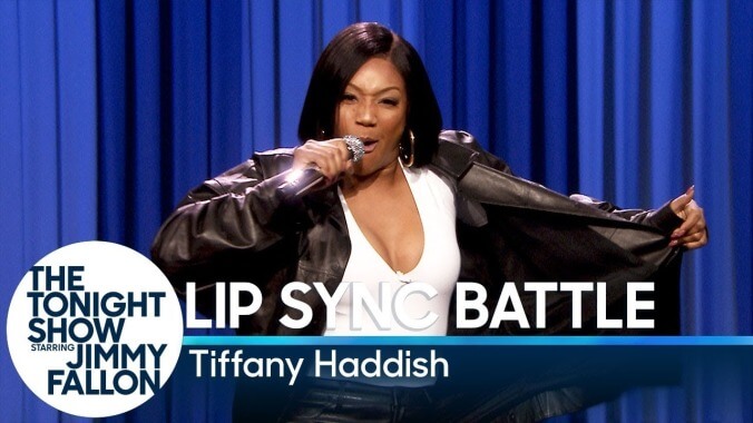 Tiffany Haddish deploys her Lady Of Rage to trounce Jimmy Fallon on The Tonight Show