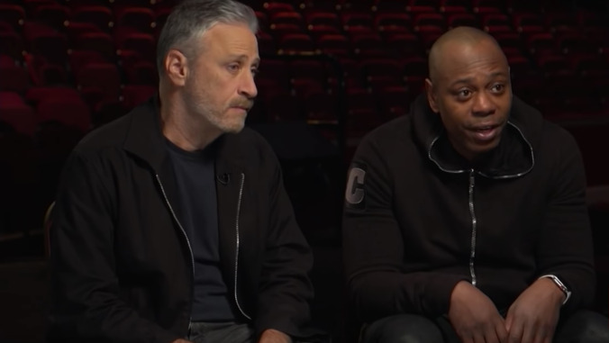 Here's Jon Stewart and Dave Chappelle on Trump, Louis CK, and everything else