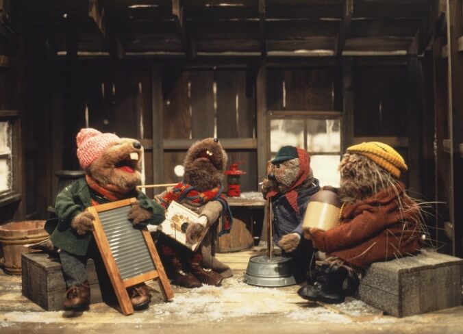 Gather 'round for an exclusive look at the Emmet Otter's Jug-Band Christmas visual soundtrack