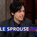 On The Late Show, Riverdale's Cole Sprouse reveals his childhood acting crush, when to show nipple