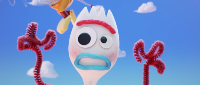 Your first look at Toy Story 4 stars Tony Hale as a spork having an existential crisis