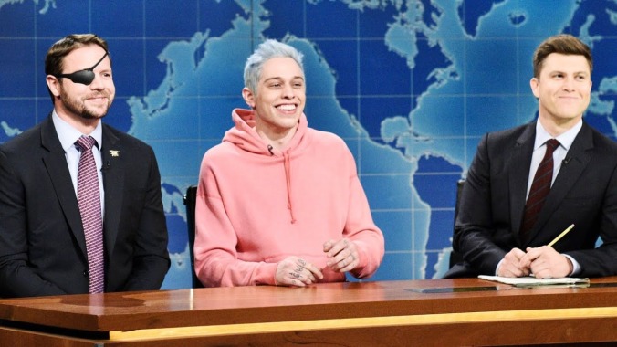 SNL’s Pete Davidson eats crow for mocking wounded vet Dan Crenshaw, who delivers more in person