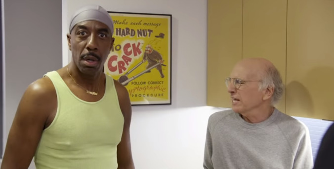 J. B. Smoove is going to promote Curb in this season 10 trailer, whether Larry David wants him to or not