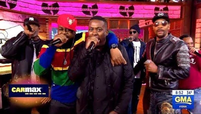 Actually, our timeline is good: Here's the Wu-Tang Clan on Good Morning America