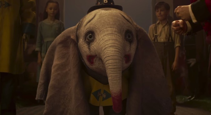 Tim Burton's live-action Dumbo trailer is here, extremely off-putting