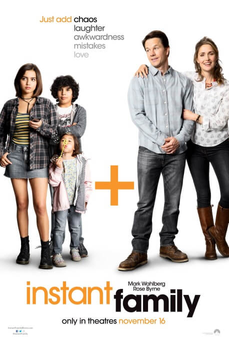 Mark Wahlberg and Rose Byrne build an Instant Family in a comedy more touching than funny