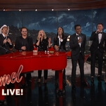 Jimmy Kimmel and pals unite to fight AIDS, singing the celebrity anthem, "We're Going To Hell"