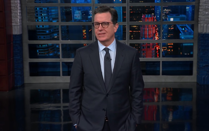 Colbert recaps the subtle Trump disses at Bush’s
funeral