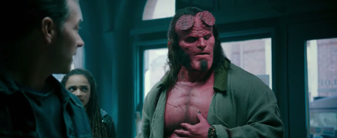 David Harbour smashes things real good in the first trailer for the Hellboy reboot