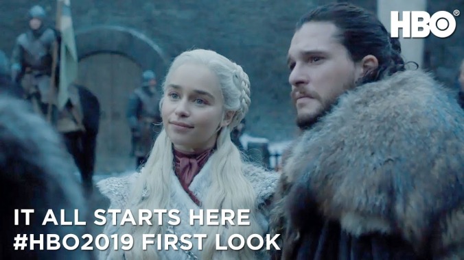 HBO rings in 2019 with new footage of Game Of Thrones, Big Little Lies, and Watchmen