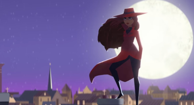 Netflix has found its first Carmen Sandiego trailer, and she's a good guy now for some reason