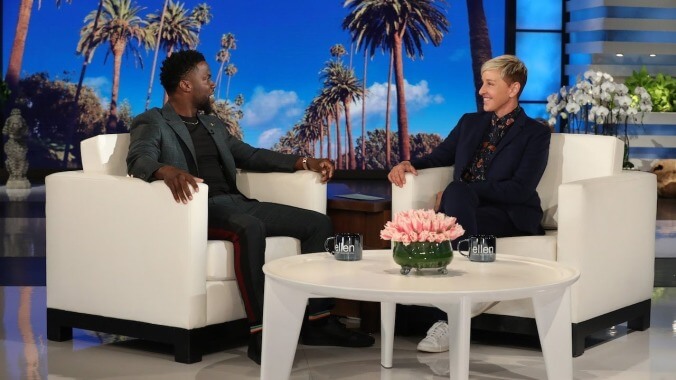 Ellen DeGeneres says the Academy still wants Kevin Hart to host the Oscars, urges him to take the job