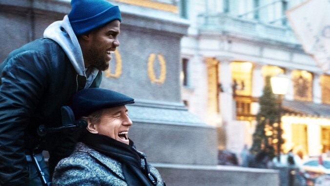 Kevin Hart helps Bryan Cranston loosen up in the pandering remake The Upside