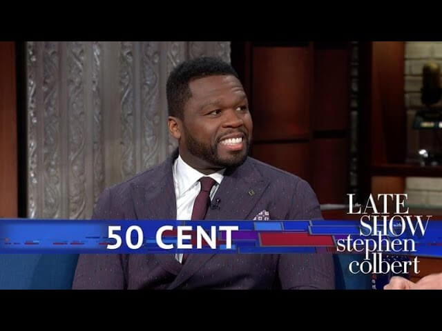 50 Cent beefs with Stephen Colbert over Helen Mirren, explains his discount beef with Ja Rule