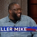 Killer Mike tells Stephen Colbert about his new show, marketing the Crips, and how Atlanta is Wakanda