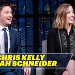 Sarah Schneider and Chris Kelly tell Seth Meyers about the fart sketch even Paul Rudd couldn't save 