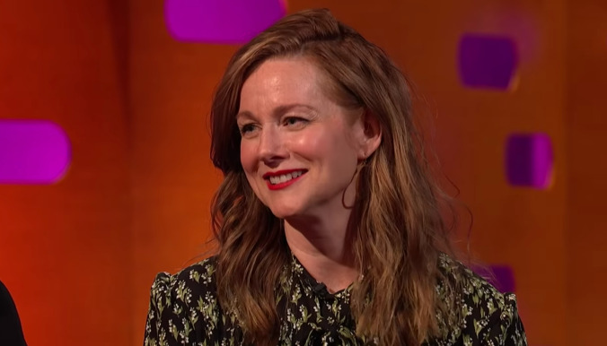 Laura Linney’s still out here talking about that Love Actually make-out