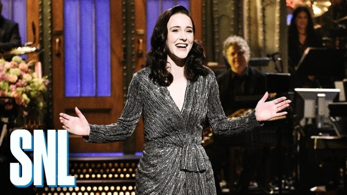 Rachel Brosnahan makes the most of a not-quite-marvelous Saturday Night Live 