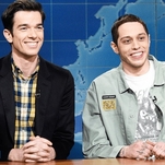 Pete Davidson returns to SNL, smuggling in pal John Mulaney to trash Clint Eastwood's The Mule