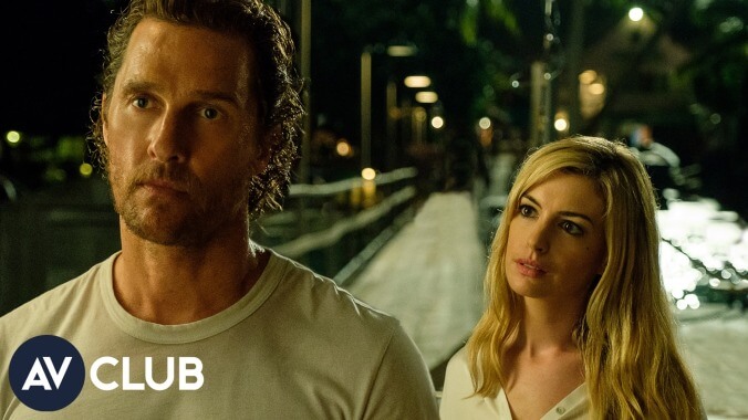 Anne Hathaway and Matthew McConaughey on Serenity and their favorite noir films