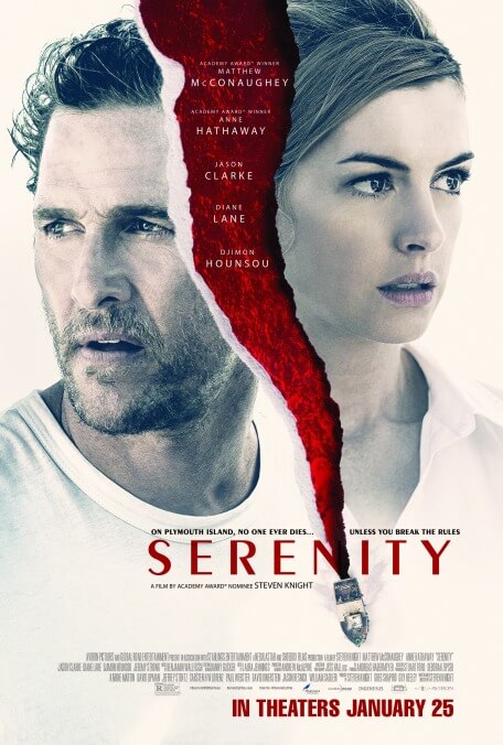 You don’t have to be a detective to get ahead of the nutty Matthew McConaughey thriller Serenity