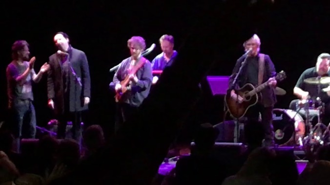 Here’s Marilyn Manson and Dennis Quaid singing a Kris
Kristofferson song with Kris Kristofferson